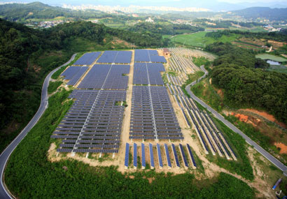 Jeonju solar energy solar power plant (2MW)